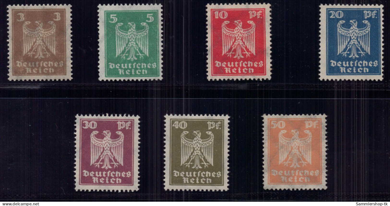 Dt. Reich Michel Nummer 355 - 361 Postfrisch - Other & Unclassified