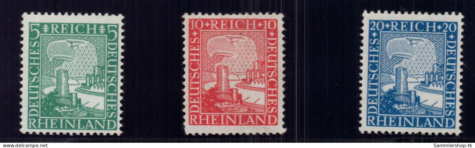 Dt. Reich Michel Nummer 372 - 374 Postfrisch - Other & Unclassified