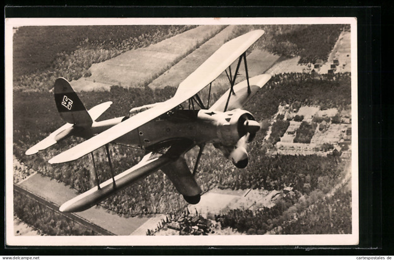 AK Unsere Wehrmacht, Flugzeug Arado Ar 95-Land Als Nachtaufklärer,   - 1939-1945: 2nd War