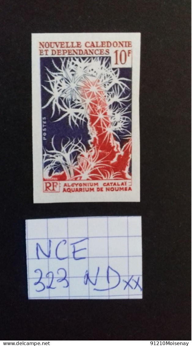 NOUVELLE CALEDONIE  N°323**  NON DENTELE - Nuevos