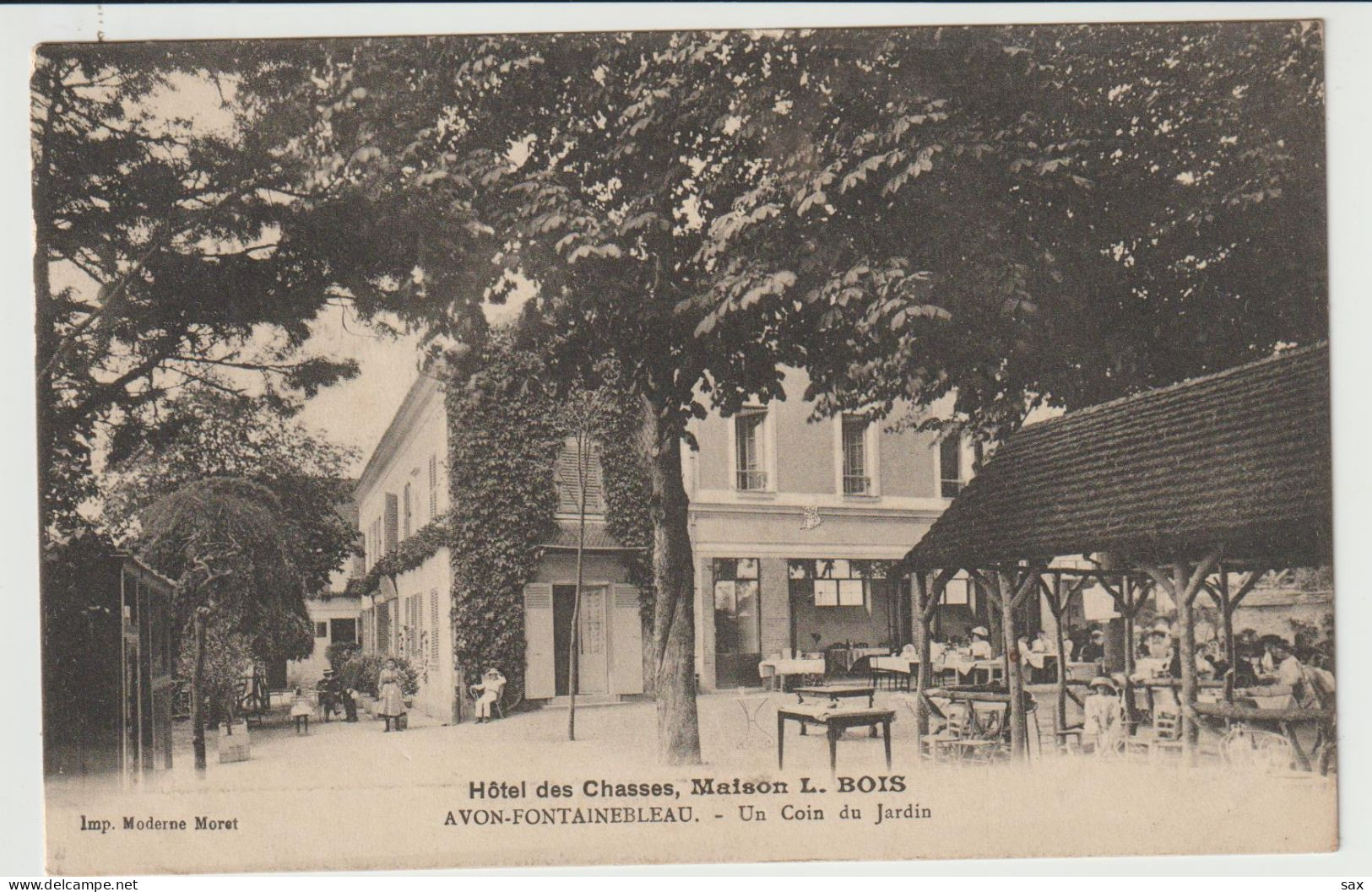 2418-334 Avon Fontainebleau  Hôtel Des Chasses  Maison L Bois   Dep 77  Retrait Le 05-05 - Avon