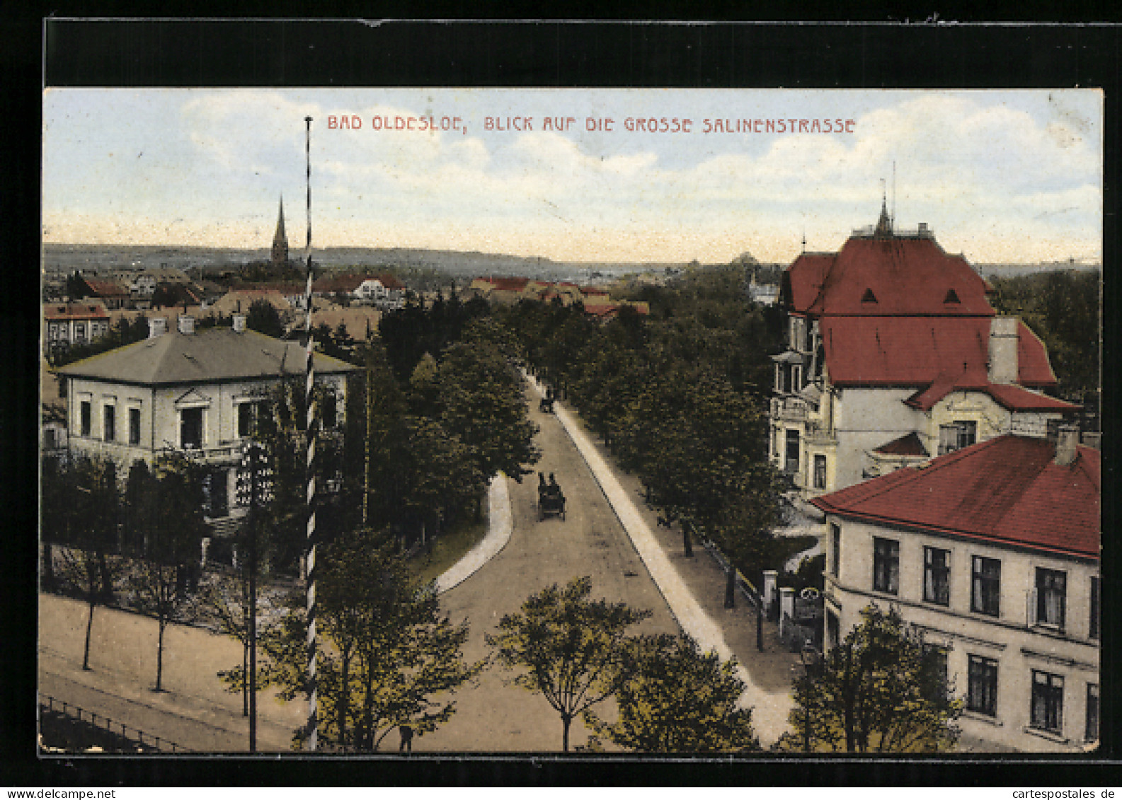 AK Bad Oldesloe, Blick Auf Die Grosse Salinenstrasse  - Bad Oldesloe