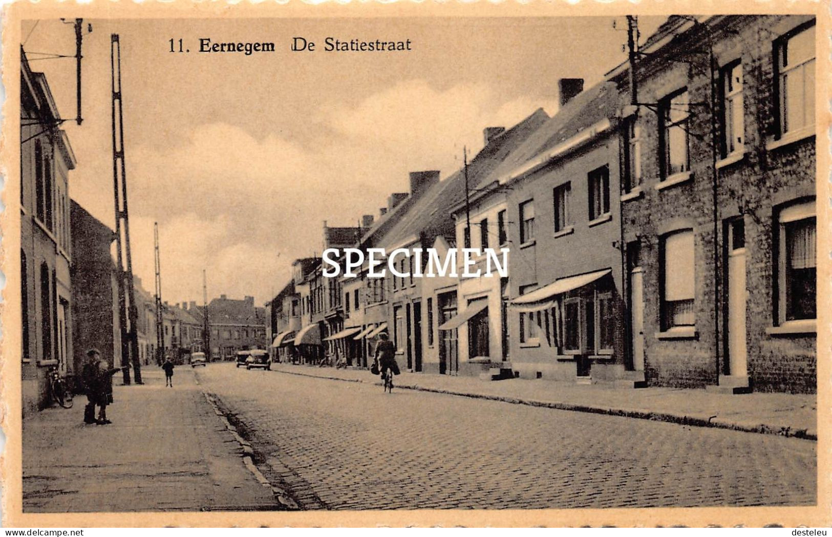 De Statiestraat  - Eernegem - Ichtegem