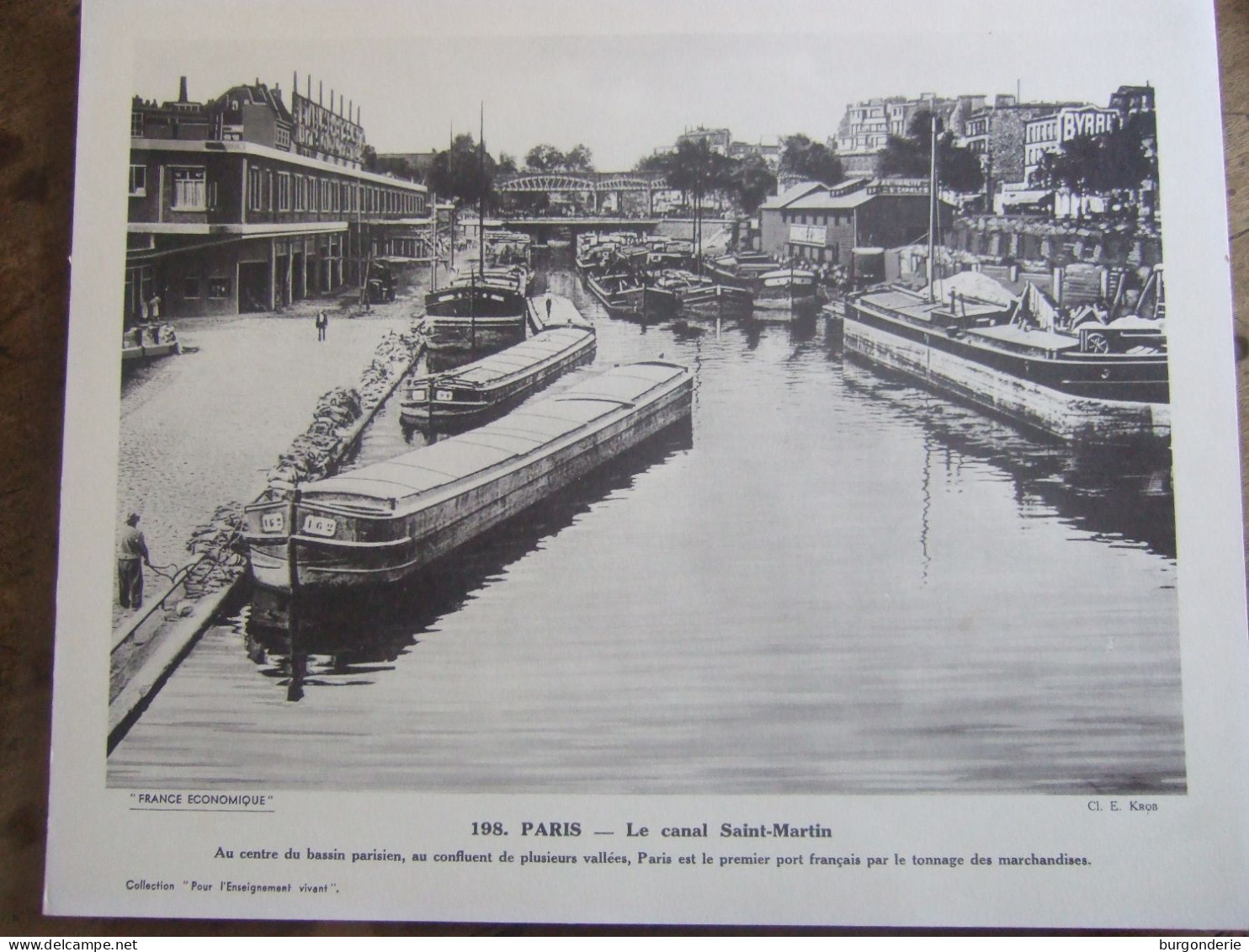 PARIS / LE CANAL SAINT-MARTIN - Géographie