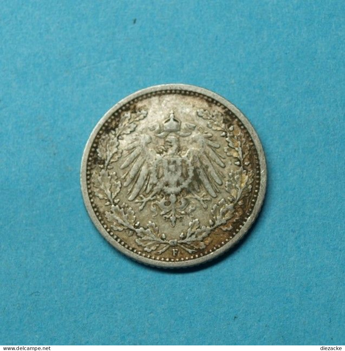 Deutsches Reich 1906 F 1/2 Mark Silber (M4796 - Sonstige & Ohne Zuordnung