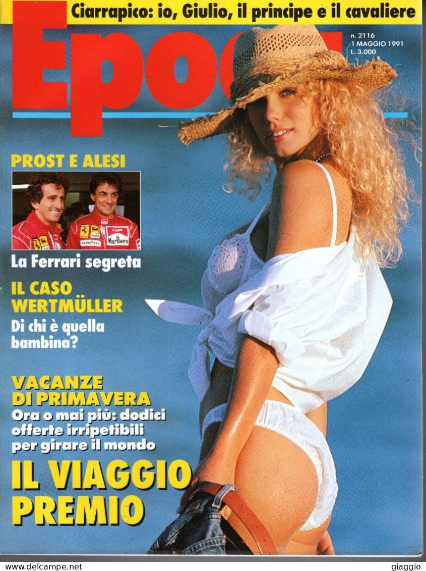 °°° RIVISTA EPOCA N° 2116 DEL 1 MAGGIO 1991 °°° - Other & Unclassified