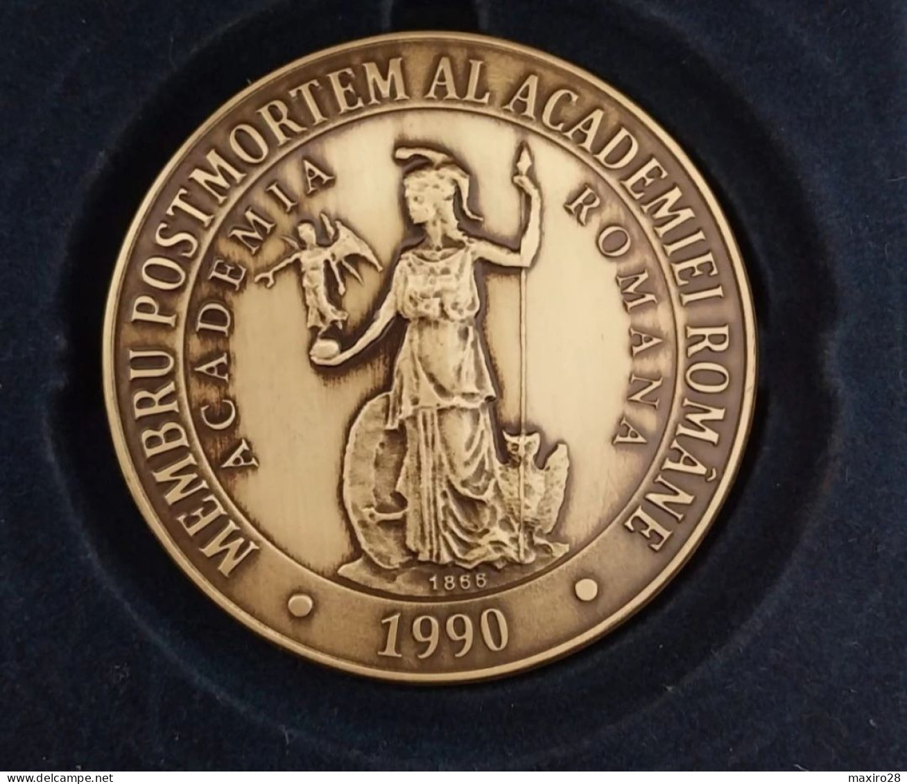 NICOLAE PAULESCU / INSULINA -Insulin / MEDAL (ROMANIA / ROMANIAN ACADEMY) - NOBEL, MEDICINE / Academia Romana - Autres & Non Classés