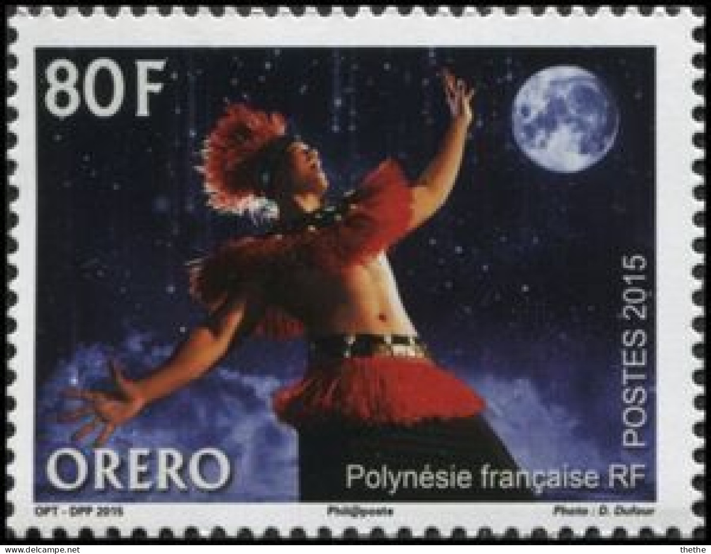 POLYNESIE FRANCAISE -  Danse - Orero - Unused Stamps