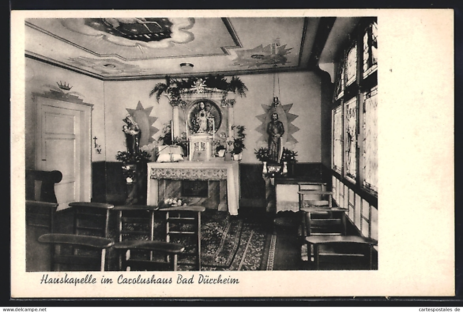 AK Bad Dürrheim, Hauskapelle Im Carolushaus  - Bad Duerrheim