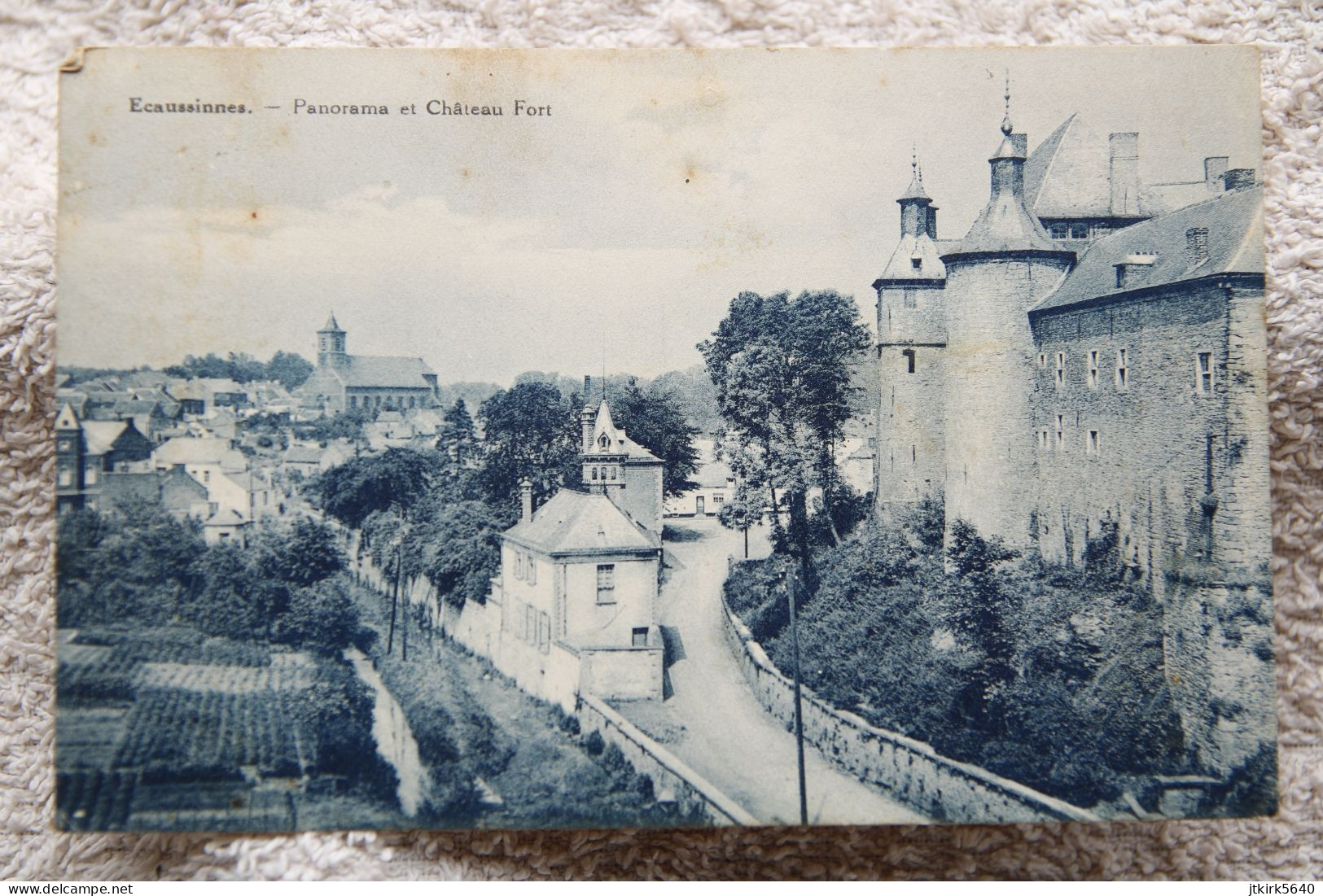 Ecaussinnes "Panorama Et Château Fort" - Ecaussinnes