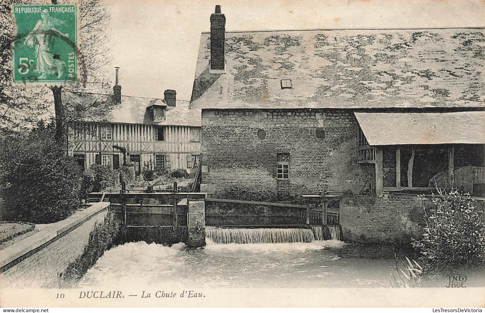 FRANCE - Duclair - La Chute D'eau - Carte Postale Ancienne - Duclair