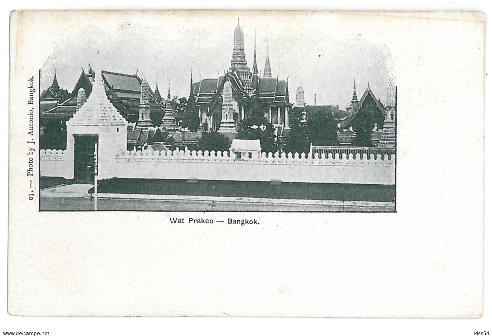 TH 60 - 11927 BANGKOK, Thailand, Litho - Old Postcard - Unused - Thailand