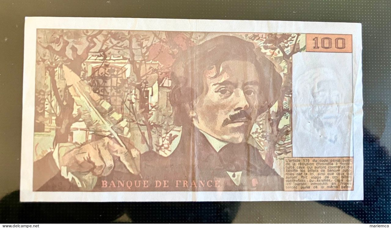 FRANCE BILLET 100FRS DELACROIX K. 244 - 1993 - 100 F 1978-1995 ''Delacroix''