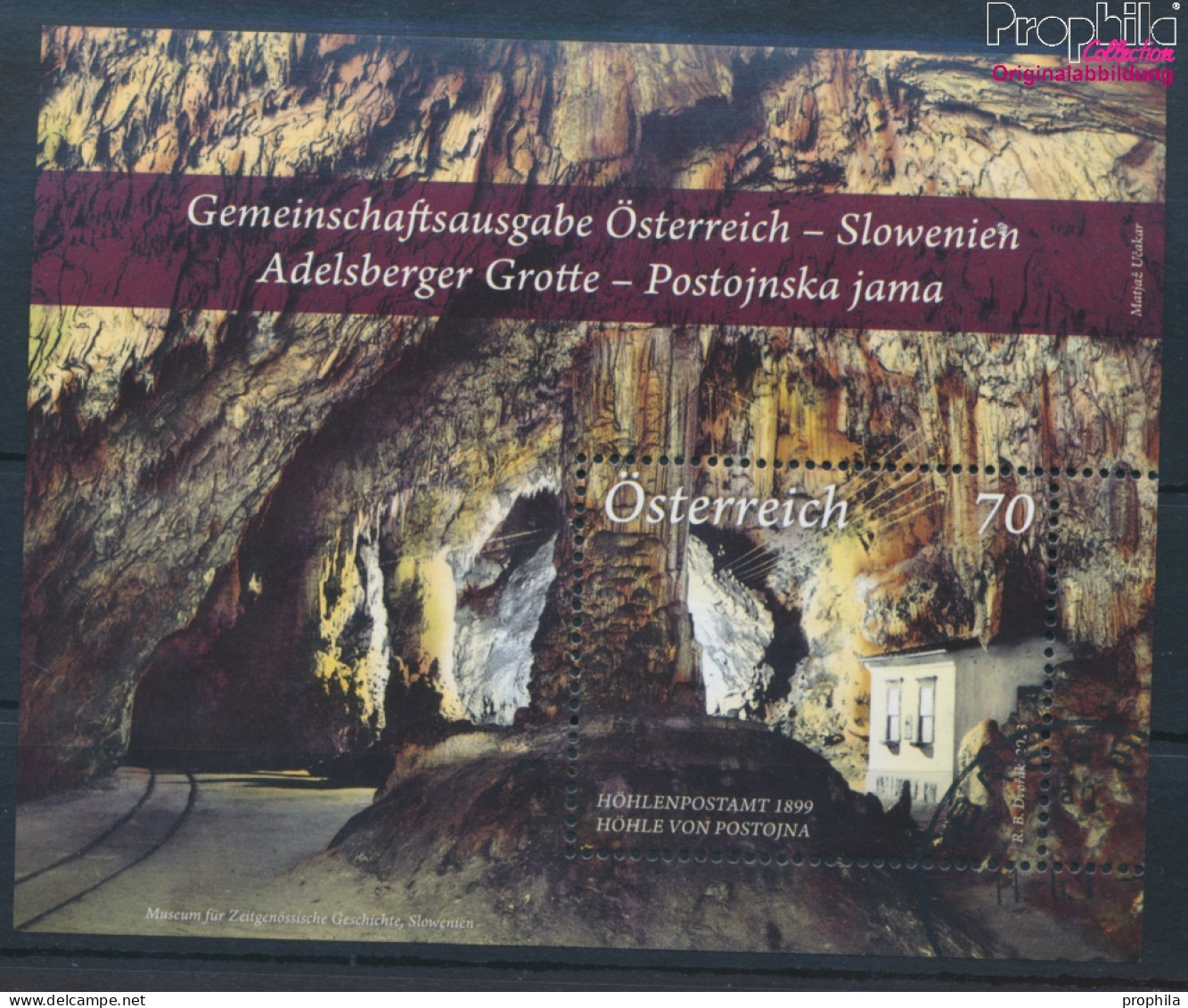 Österreich Block73 (kompl.Ausg.) Gestempelt 2013 Adelsberger Grotte (10404092 - Gebraucht