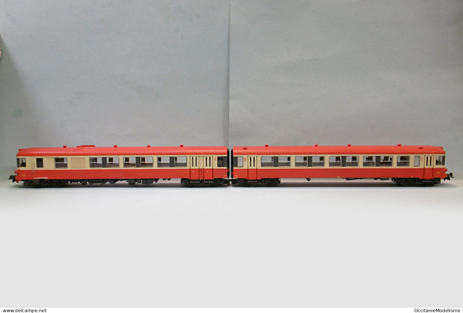 Jouef - Autorail EAD X4531 4500 SNCF Rouge Crème ép. VI Réf. HJ2610 Neuf HO 1/87 - Locomotives