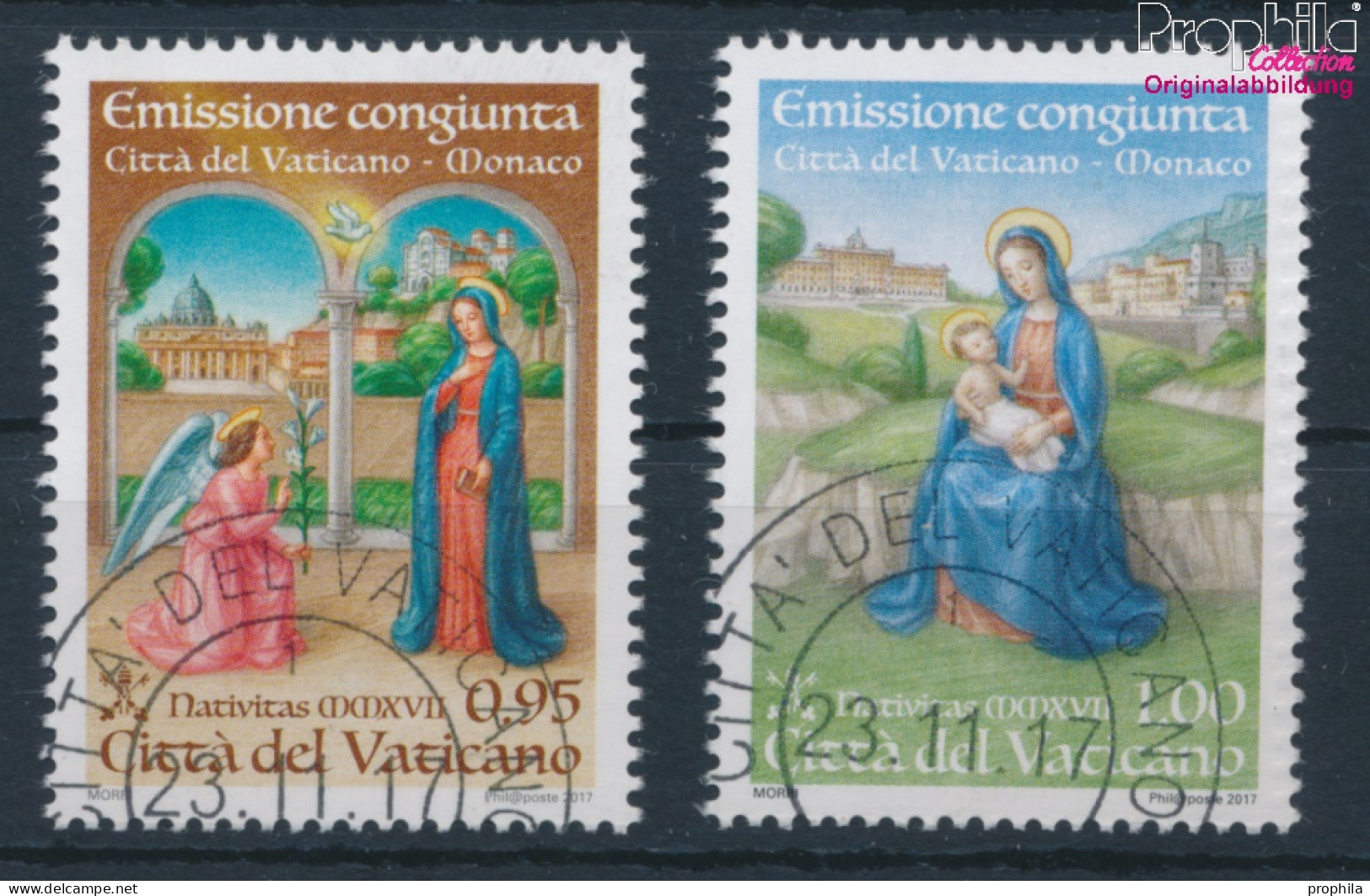 Vatikanstadt 1918-1919 (kompl.Ausg.) Gestempelt 2017 Weihnachten (10405941 - Used Stamps