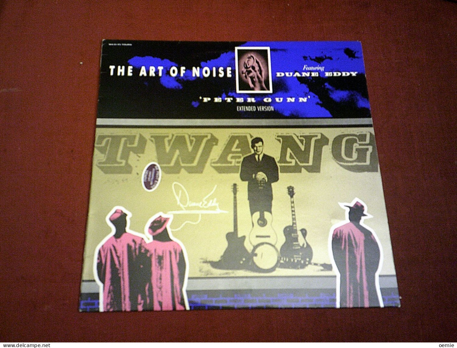 THE ART OF NOISE  FEATURING DUANE EDDY   PETER GUNN - 45 Rpm - Maxi-Single