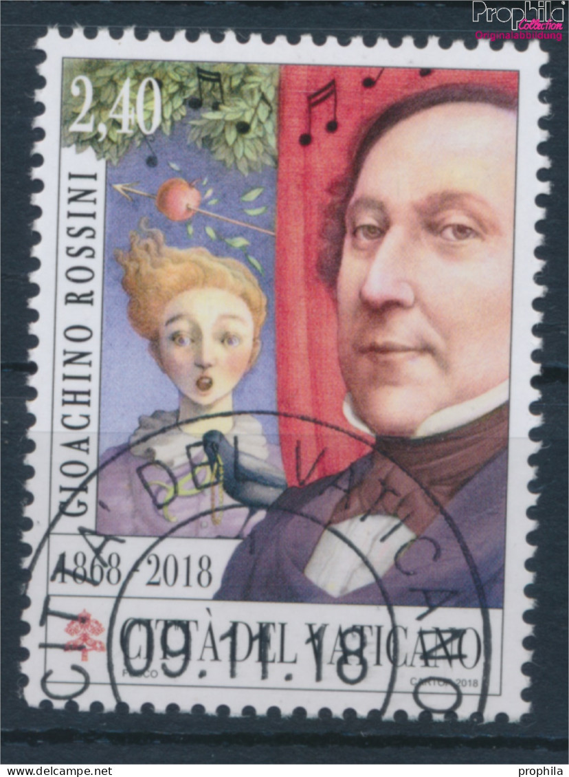 Vatikanstadt 1945 (kompl.Ausg.) Gestempelt 2018 Gioachino Rossini (10405927 - Gebruikt