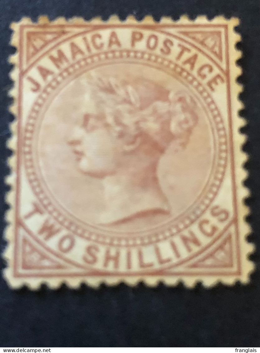 JAMAICA  SG 25  2s Venetian Red MH* - Jamaïque (...-1961)