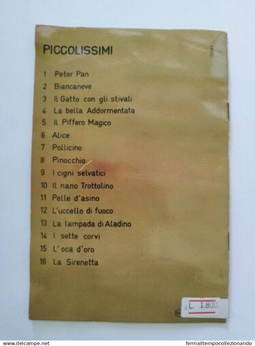 Bo3  Libro Fiaba Vintage I Cigni Selvatici Edizioni Arcobaleno Milano Pieghe - Autres & Non Classés