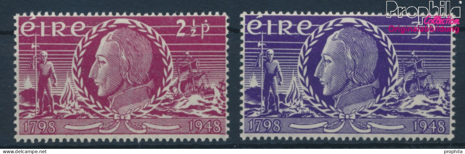 Irland 100-101 (kompl.Ausg.) Mit Falz 1948 Erhebung (10398309 - Neufs