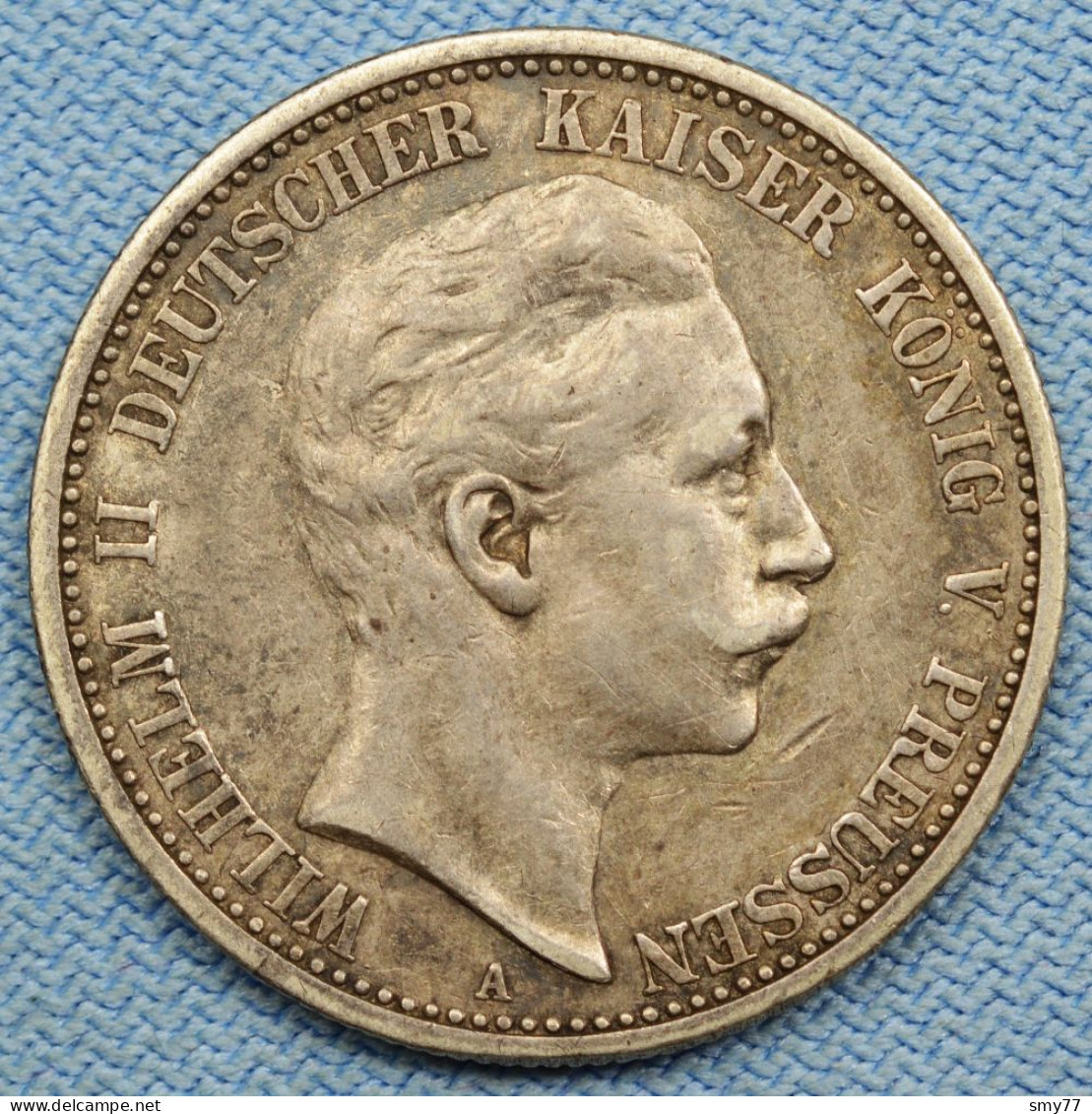 Preussen / Prussia • 2 Mark 1907 • Wilhelm II •  Königreich / Prusse / German States / Silver • [24-726] - Altri & Non Classificati