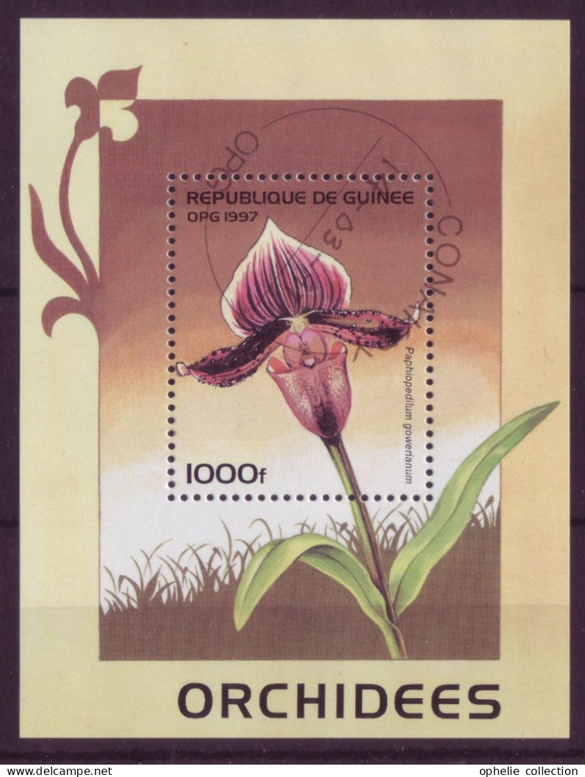 Afrique - Guinée - BLF- Orchidées - 7213 - Guinea (1958-...)