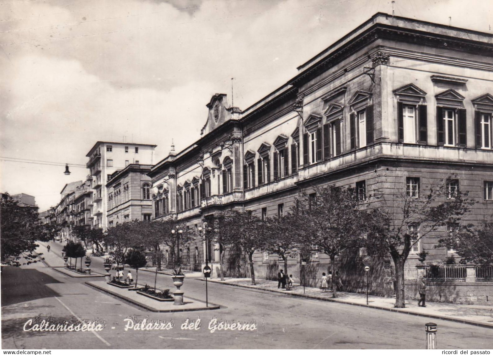 Cartolina Caltanissetta - Palazzo Del Governo - Caltanissetta