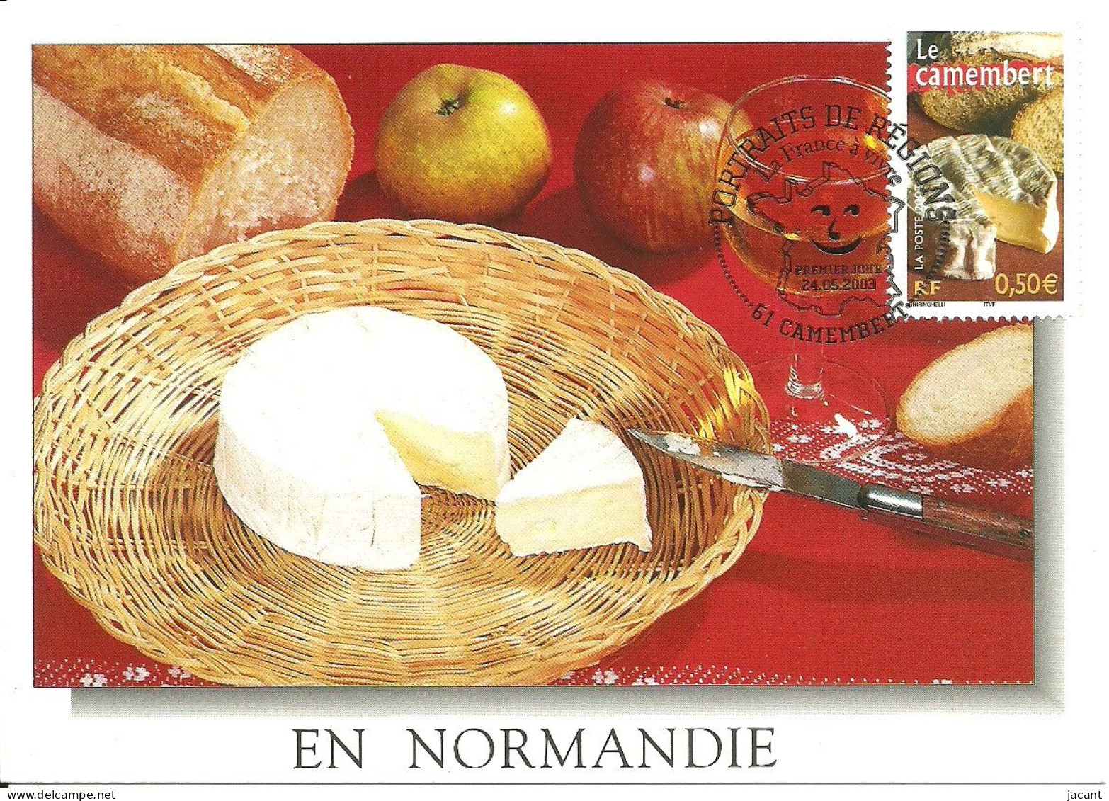 30846 - Carte Maximum - France - Camembert Fromage Queijo Cheese - 2000-2009