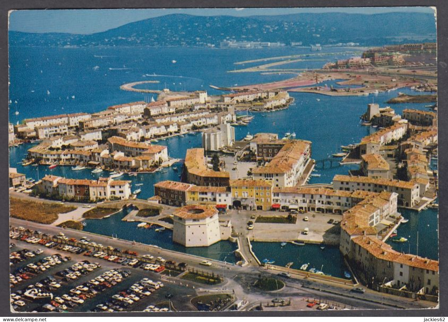 130354/ GRIMAUD, Port-Grimaud, Vue Panoramique Aérienne - Port Grimaud