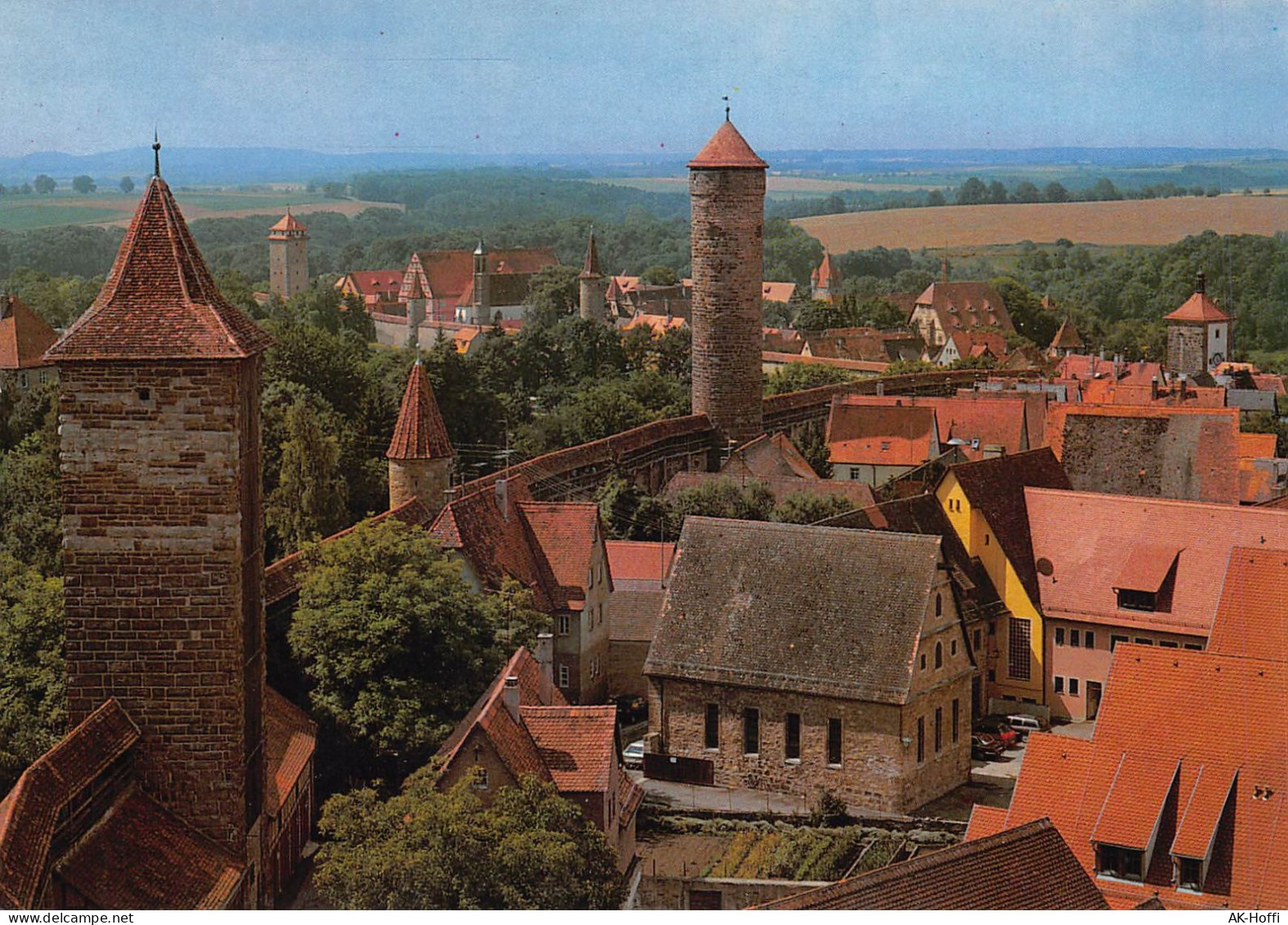 Rothenburg Ob Der Tauber - Blick Vom Röderturm - Rothenburg O. D. Tauber