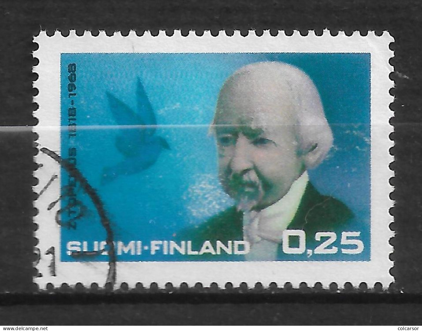 FINLANDE  : N°  606  " TOPELIUS " - Gebruikt