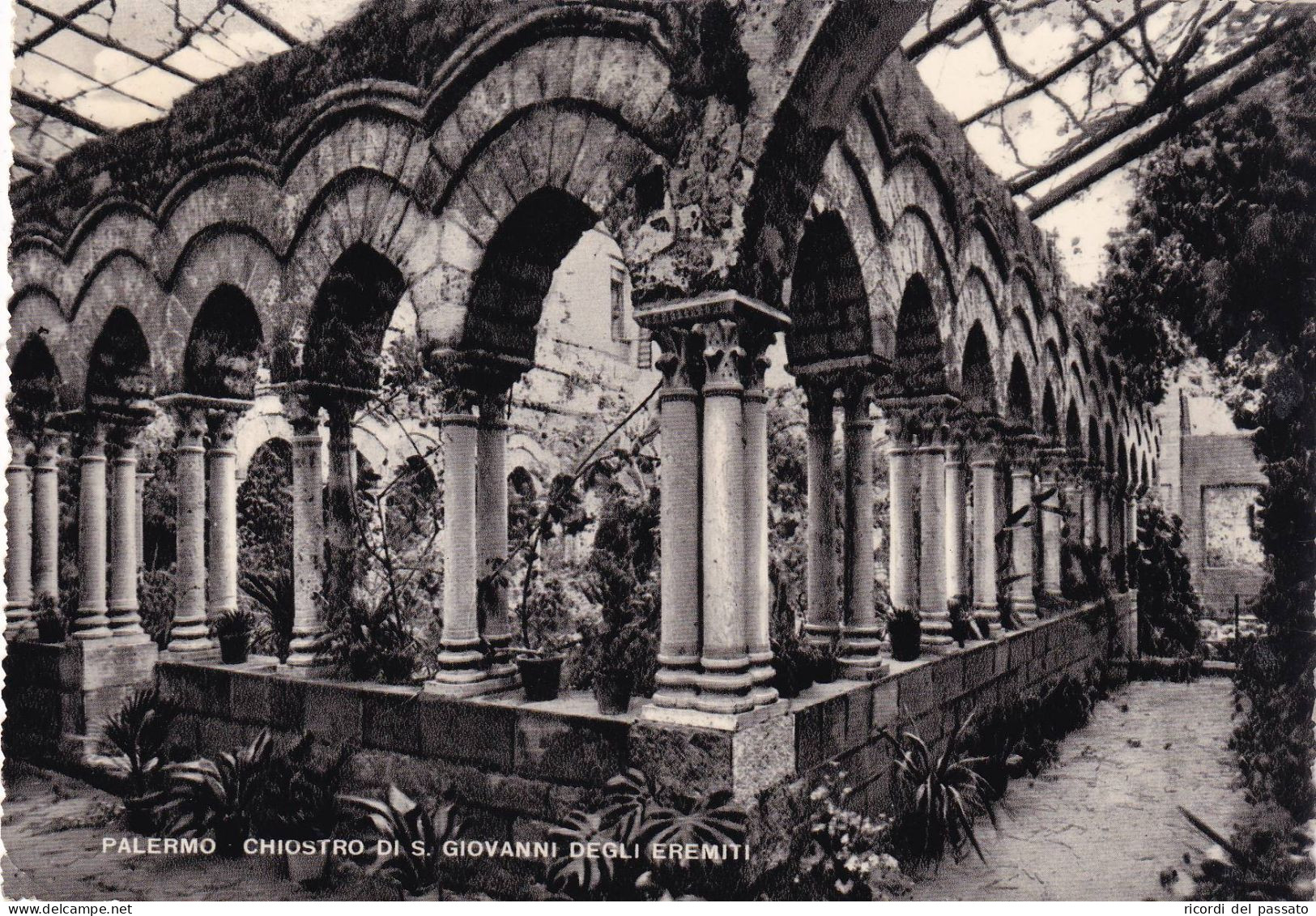 Cartolina Palermo - Chiostro Di San Giovanni Degli Eremiti - Palermo