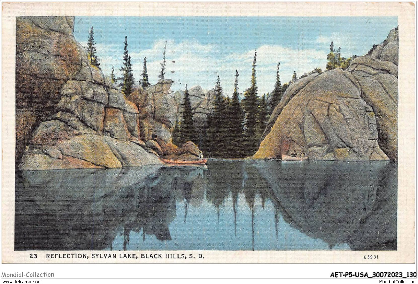 AETP5-USA-0414 - BLACK HILLS - S D - Reflection - Sylvan Lake - Sonstige & Ohne Zuordnung