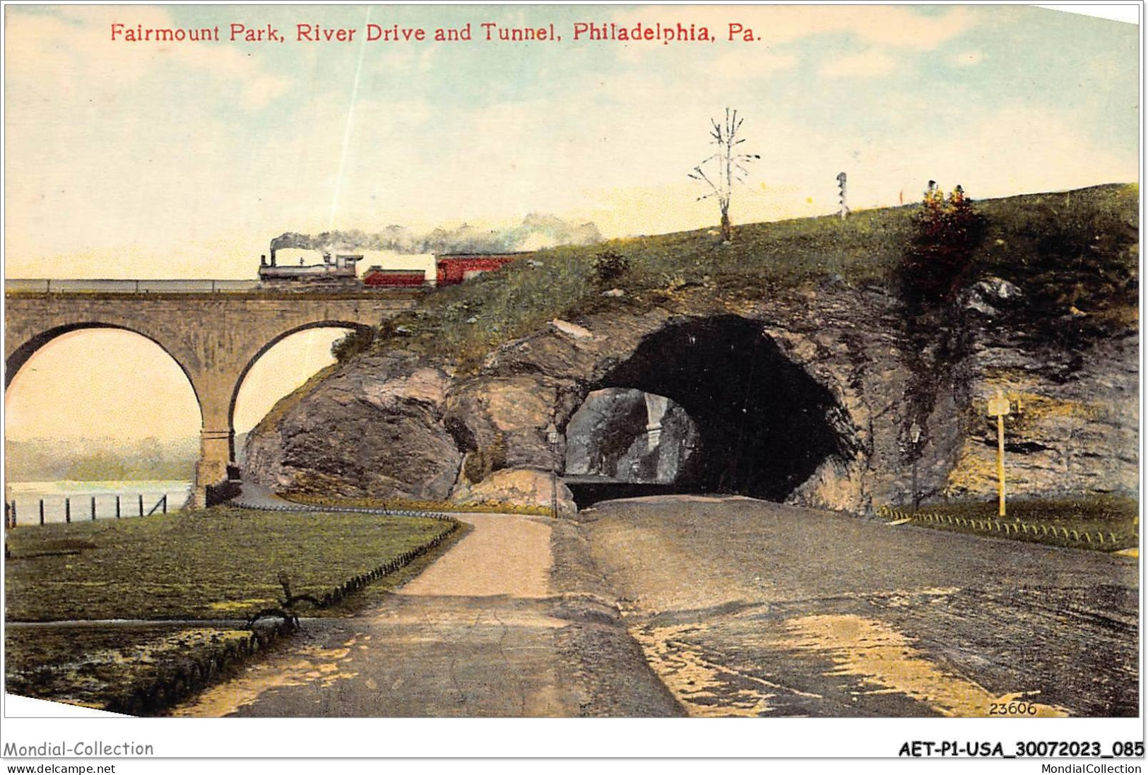 AETP1-USA-0044 - PHILADELPHIA PA - Fairmount Park - River Drive And Tunnel - Philadelphia