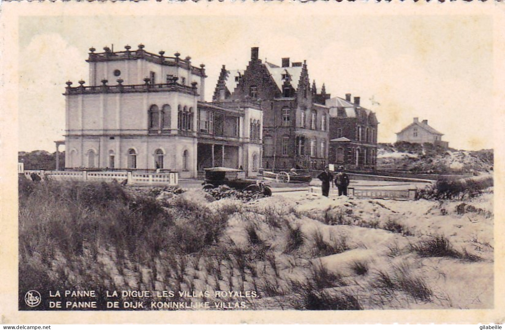 LA PANNE - DE PANNE - La Digue - Les Villas Royales - De Panne