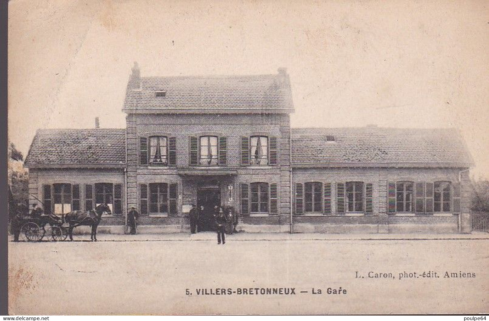 La Gare : Vue Extérieure - Villers Bretonneux