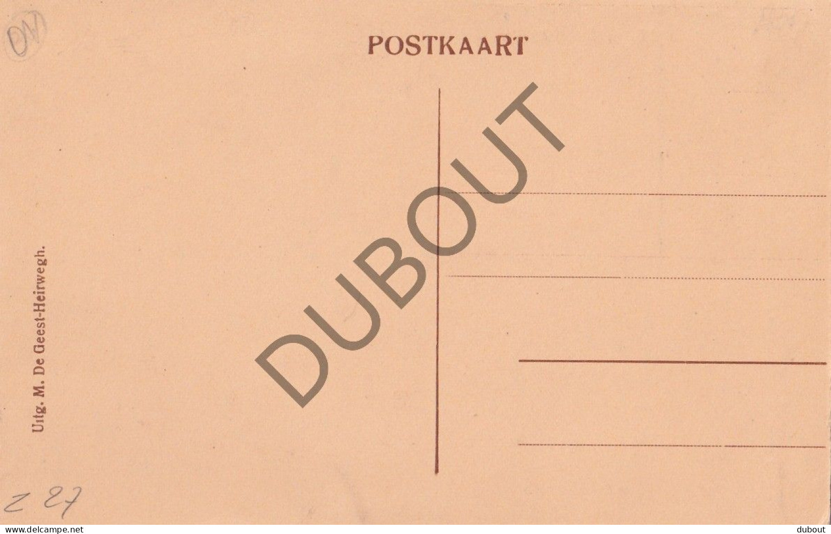 Postkaart - Carte Postale - Zele - Langemuntstraat (C6057) - Zele