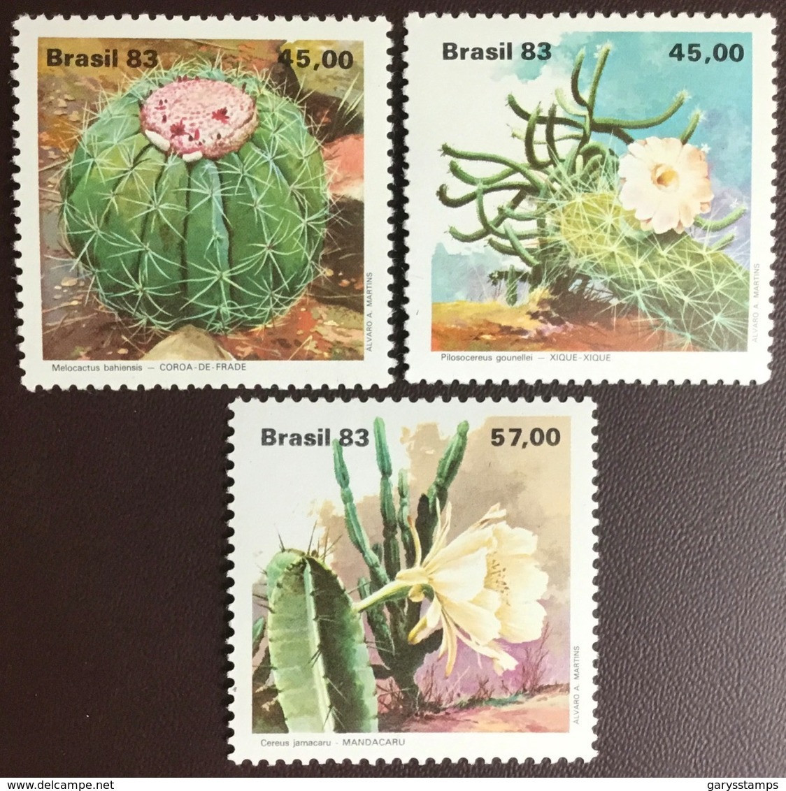 Brazil 1983 Cacti Plants MNH - Cactus