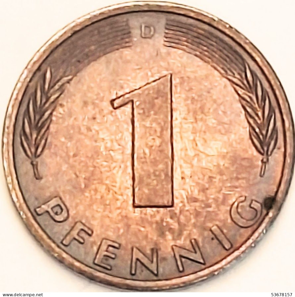 Germany Federal Republic - Pfennig 1978 D, KM# 105 (#4475) - 1 Pfennig