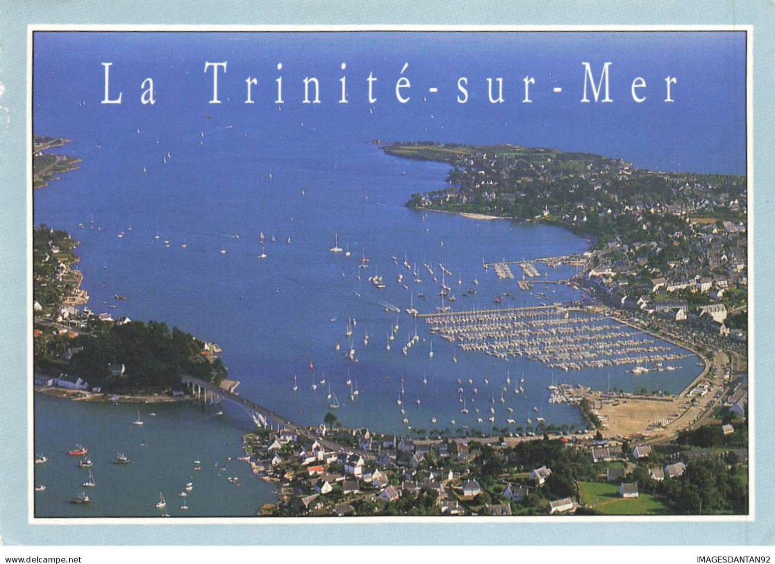 56 LA TRINITE SUR MER #SAN50070 VUE GENERALE SUR LE PORT ET LA RIVIERE DE CRACH - La Trinite Sur Mer