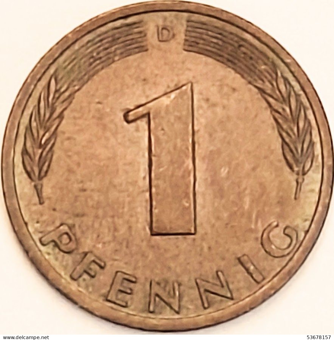 Germany Federal Republic - Pfennig 1979 D, KM# 105 (#4478) - 1 Pfennig