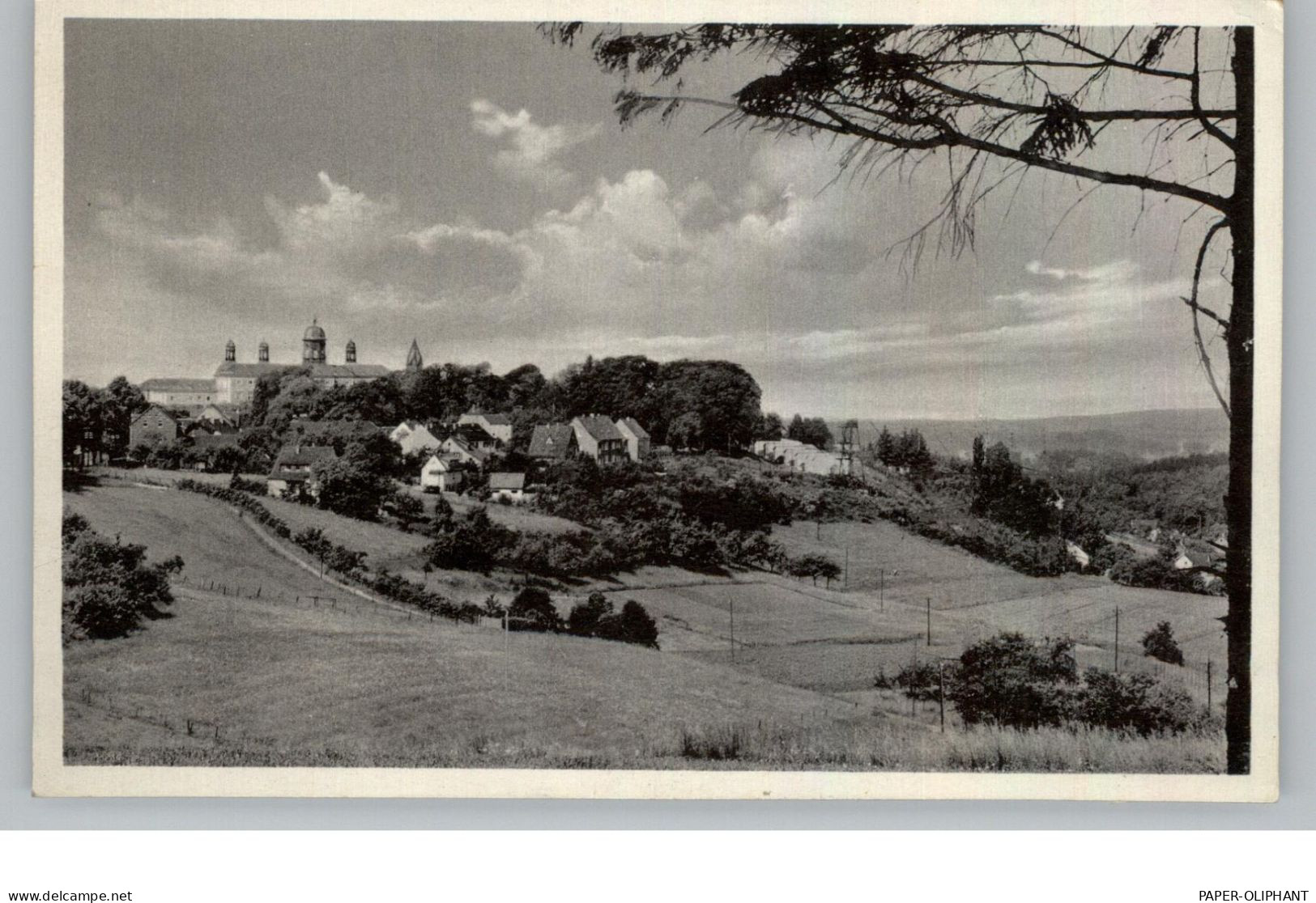 5060 BERGISCH GLADBACH - BENSBERG, Milchborntal Mit Schloß, 50er Jahre - Bergisch Gladbach