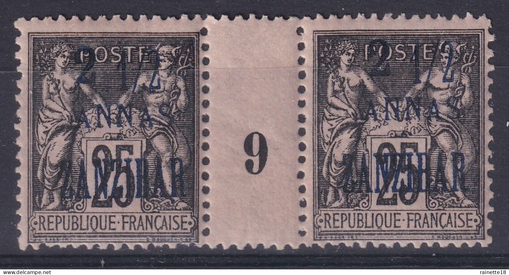 Zanzibar   24 * Paire Millésime 9 - Unused Stamps