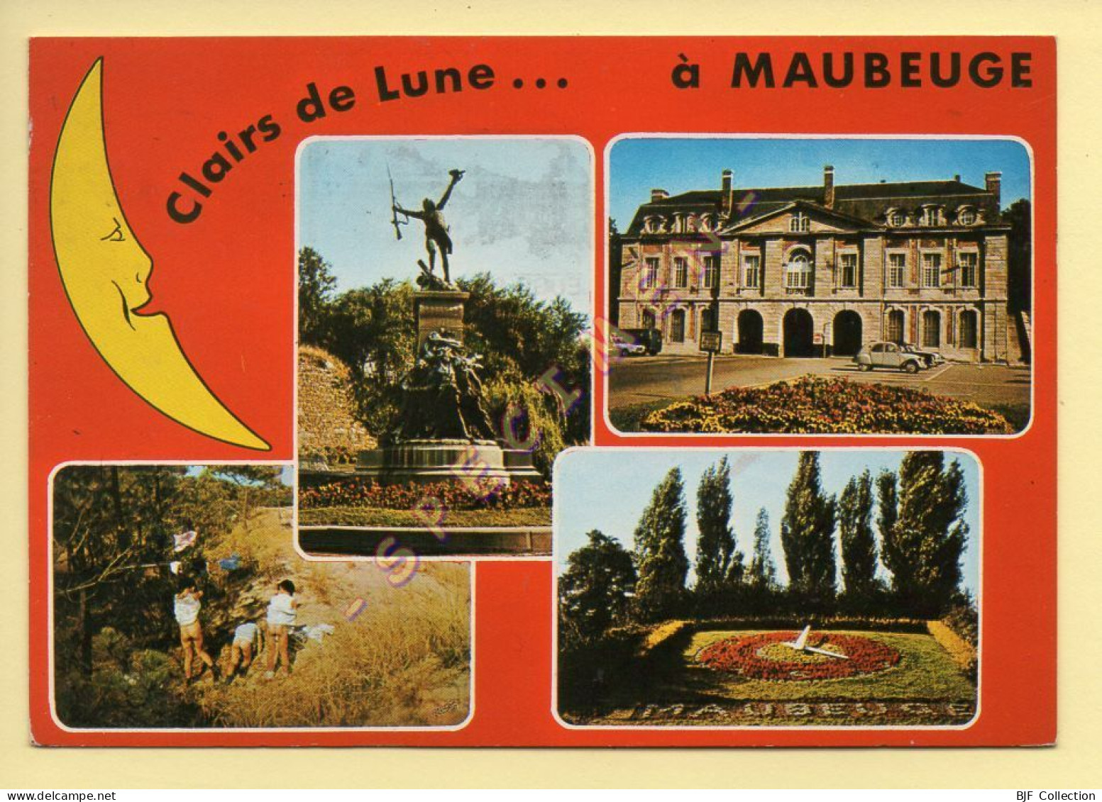 59. Clair De Lune à Maubeuge - Multivues (animée) (voir Scan Recto/verso) - Maubeuge