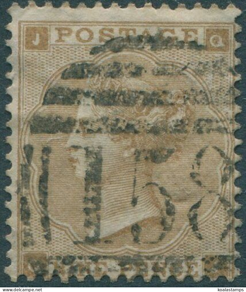 Great Britain 1862 SG86 9d Bistre QV JQQJ FU (amd) - Andere & Zonder Classificatie