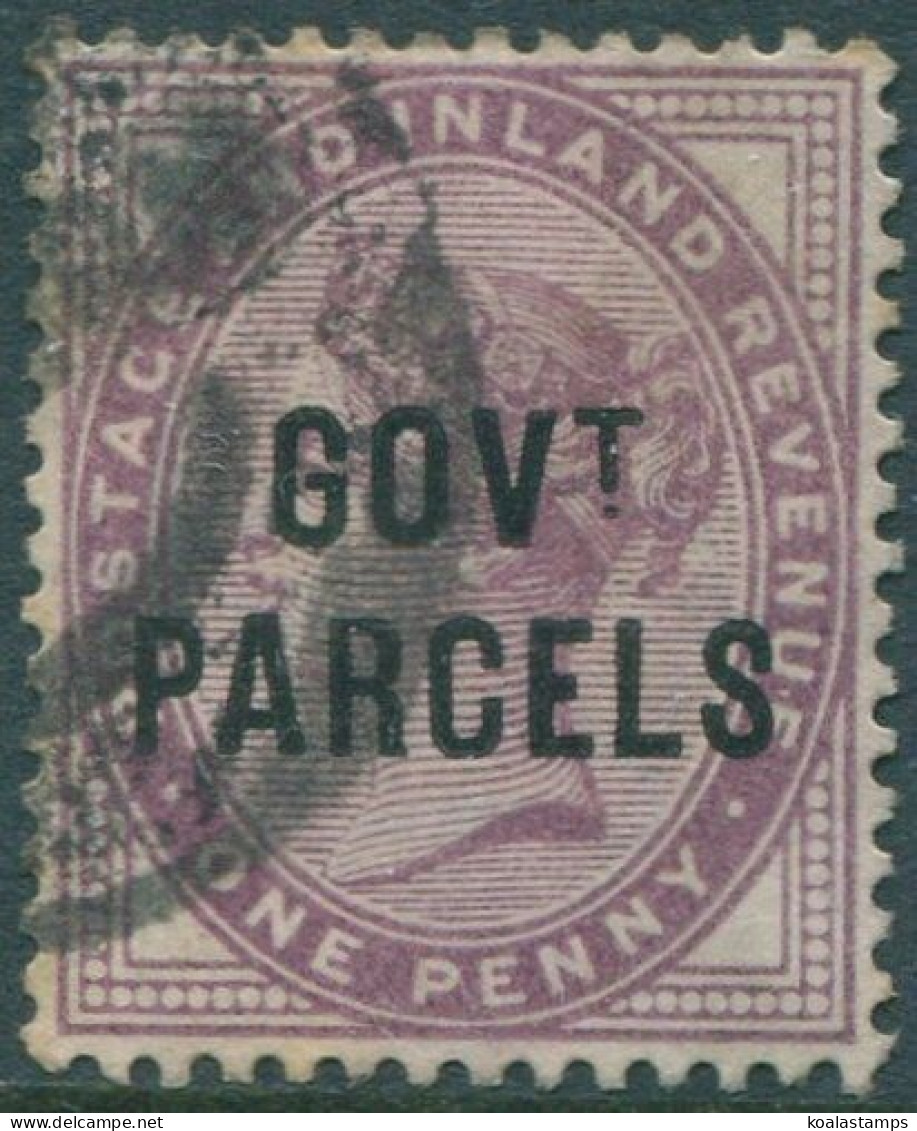 Great Britain Official 1897 SGO69 1d Lilac QV ARMY OFFICIAL Ovpt 56 FU (amd) - Autres & Non Classés