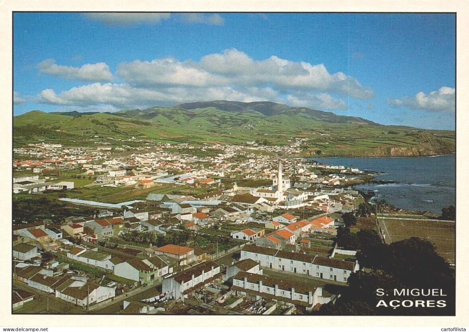 AÇORES, SÃO MIGUEL - Vista Geral De LAGOA  (2 Scans) - Açores