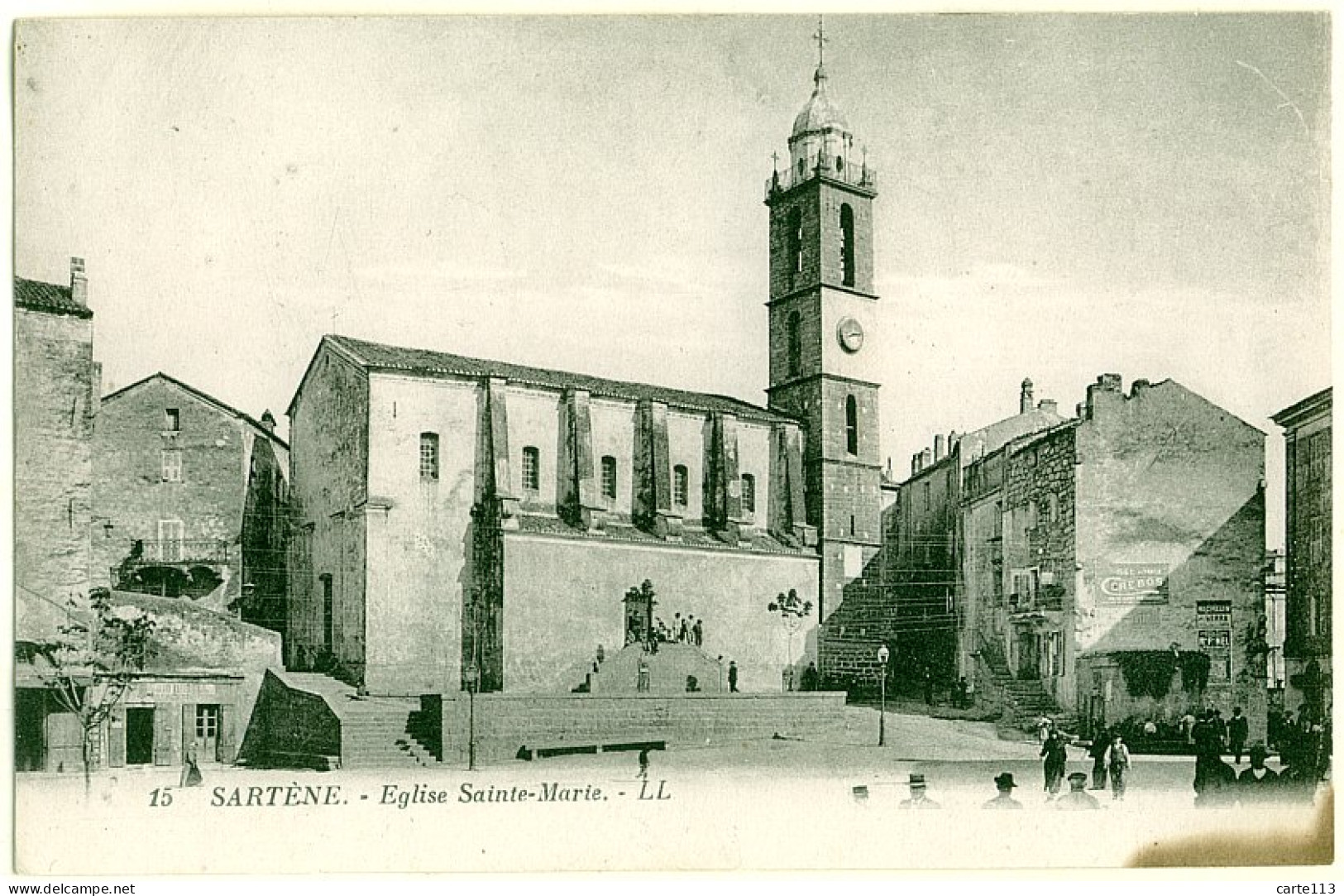 20 - B18429CPA - SARTENE - Eglise Sainte Marie - Bon état - CORSE - Sartene