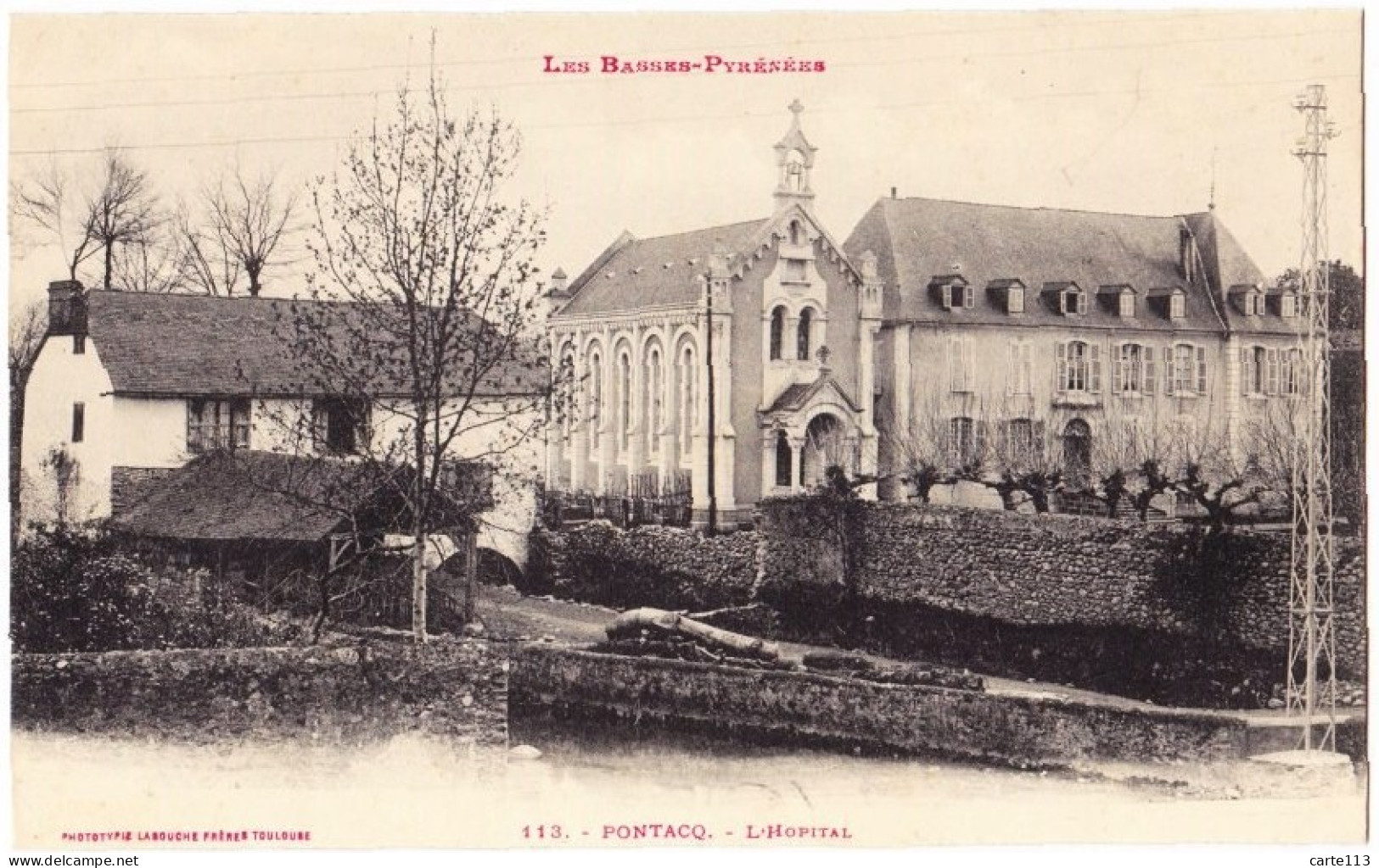 64 - B22542CPA - PONTACQ - L' Hopital - Très Bon état - PYRENEES-ATLANTIQUES - Pontacq